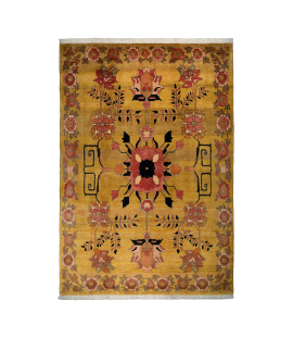 Rug Wool Gold Color Chaharmahal And Bakhtiari |235×157 cm| 4 sq.m
