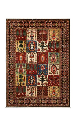 Colorful Wool Rug Fars | 352×253 cm | Panel design (GHAABY)