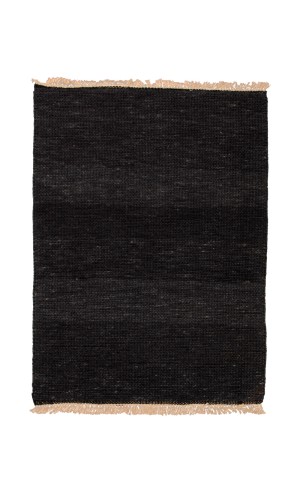 Black Moroccan Rug | small rug | cotton material