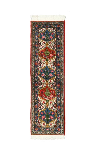 Traditional Bakhtiari Colorful Wool Runner Rug - DERAKHTY - 191x60