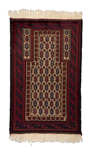 HANDMADE BLUCH RUG IN WOOL 