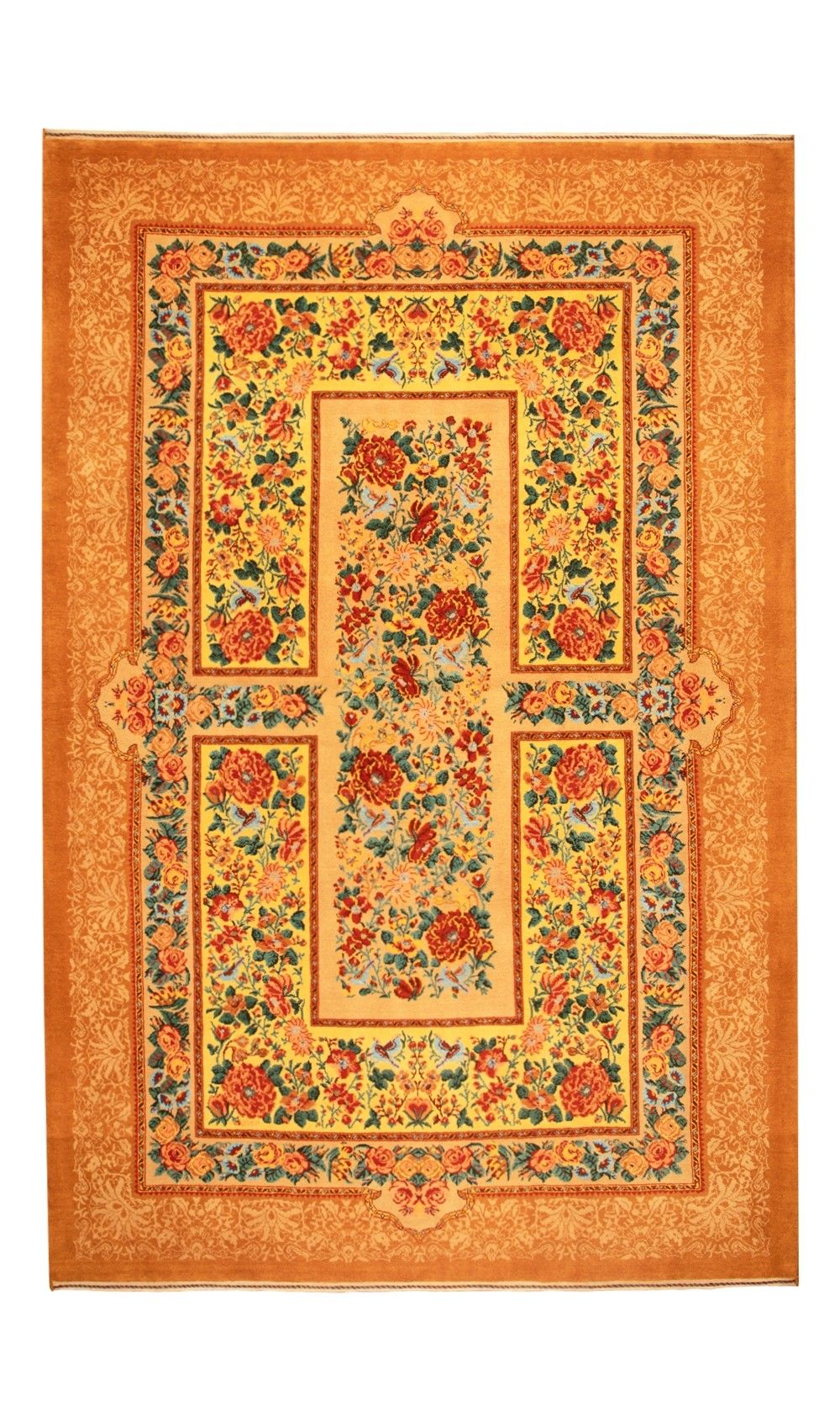  Handmade Rug In Super Fine Wool Isfahan | 257×174 cm | TALFIGHY(Mix of two or more designs)