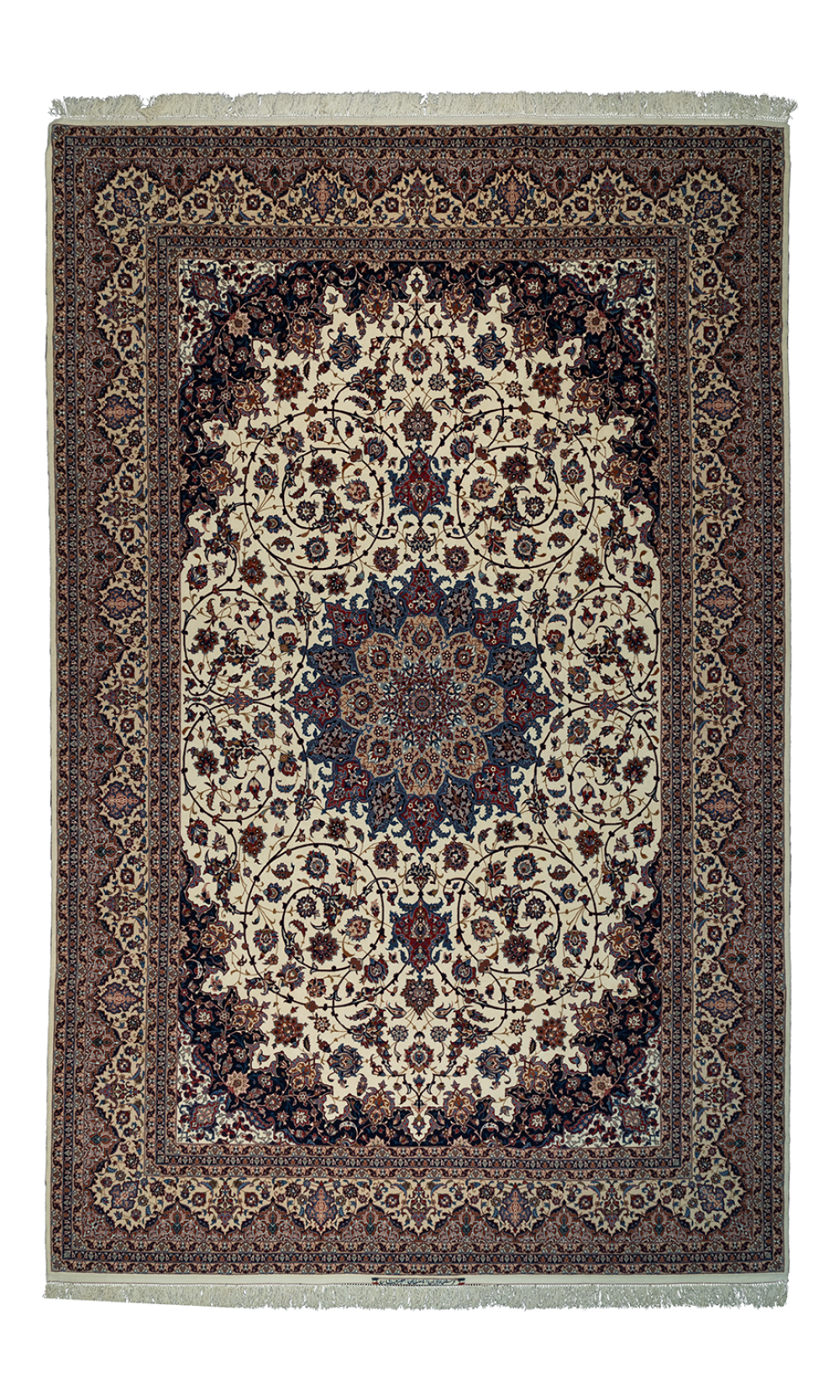 Rug Super Fine Wool Seirafian Isfahan|376×243 cm|9 square rug 