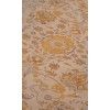 Gold Flower | Machin made Rug In Wool cream & gold color |PARSIRUG.COM