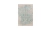 Serenity model | modern rug in blue & cream | 4 square rug