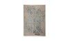 Serenity model | modern rug in blue & cream | 9 square rug