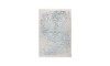 Firoza model | modern rug in blue & cream | 4 square
