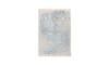 Firoza model | modern rug in blue & cream | 6 square