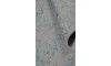 GLORY Silver and Blue Wool Rug | 7.5 sq.m area