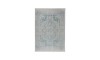 Glory Silver and Blue Rug | Modern Rugs in Wool silver & Blue Colour