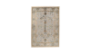 Persia garden model | Modern Rug In Wool green,Gold & cream base Color