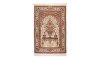 Handmade Rug In Silk Qom |157×106 cm|2 square