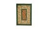 Persian Wool Green Rug Fars | 206×150 CM | Floral pattern 