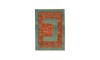  Green Persian Rug | 3 m | Geometrical Pattern 