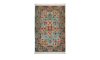 Persian Rug In Super Fine Wool & Green Color Isfahan | 164×107 cm