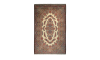 this Handmade Rug In Wool & Cream Color Kerman | 305×196 cm