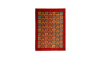 Wool Red Persian Rug Vegetable Dyed Isfahan | Persian Area Rug