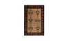 Handwoven Brown Natural Dyed Persian wool Rug Bakhtiari | 308×210 cm | Tree Pattern