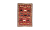 Handmade Rug In Wool red color Fars | 165×109 cm | 2 square meter
