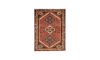 Handmade Rug In Wool & copper Fars | 168×122 cm | 2 square meter