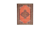 Handmade Rug In Wool & Copper base color Hamadan | 158×119 cm | 2 square 