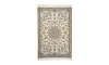 Handmade Rug In Wool & Cream color Naeen Isfahan (131 × 89 cm)