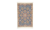 Design Mix Naeen Rug In Wool & Blue color Isfahan | 93×61 cm