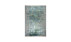 Persia Garden model l modern rug in silver & green | 4 square