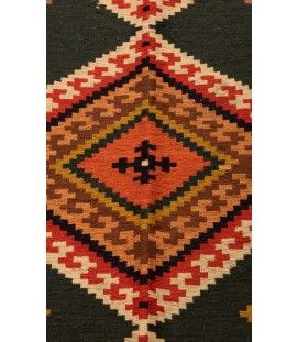 Handmade Kilim In Wool RAZAVI KHORASAN/QUCHAN | 192×128 cm | HENDESY(Geometrical)