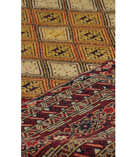 Handmade Rug in Wool & Cream color North Khorasan | 155×124 cm | BANDY(Articular)