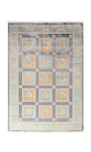 Art Panel | Wool colorful Modern Persian Rug  | 300×200 cm 