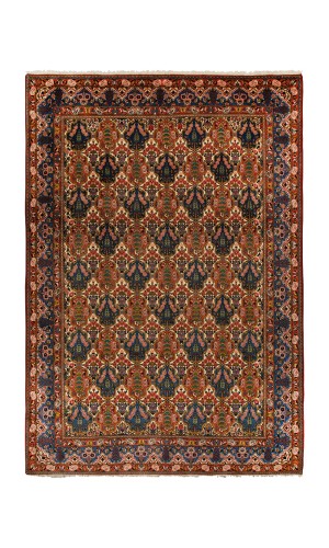 Handmade Colorful Persian Bakhtiari rug | 300×205 cm | Tree pattern (Articular Design)