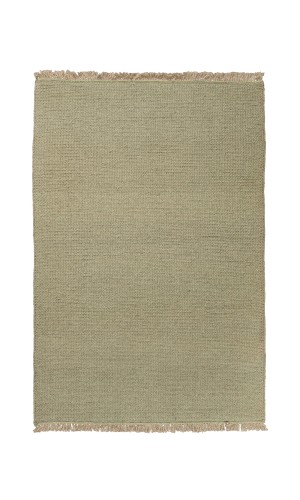 The Olive Green Moroccan Rug is a stunning piece of art 