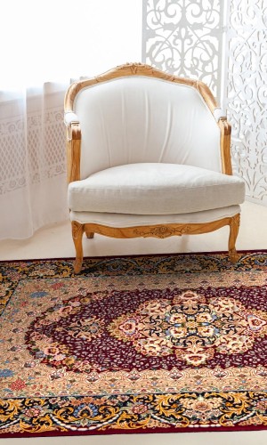 Handmade Fine Wool Coloful Persian Rug Qom | 160×105 cm | Floral Pattern