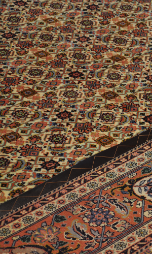 Handmade Rug In Wool & Cream Color Hamadan (314×216 cm)