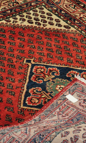 Handmade Rug In Wool Hamadan (160×102 cm)