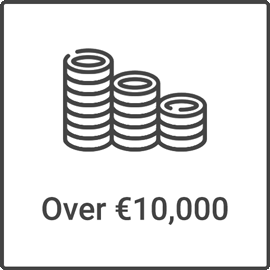 price collection over €10000